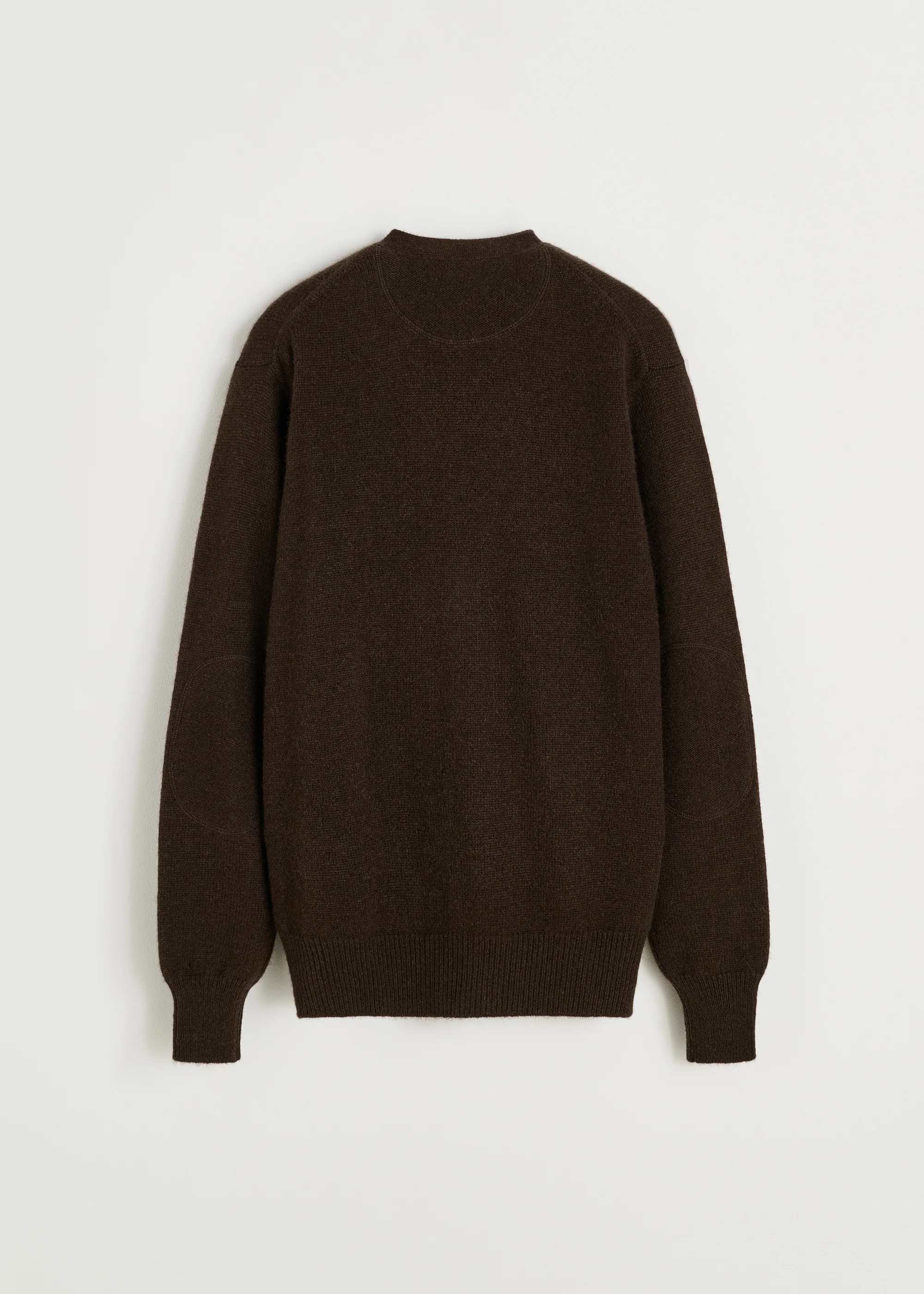Alexa cardigan – pure yak | Pure Dark Brown - Image 3