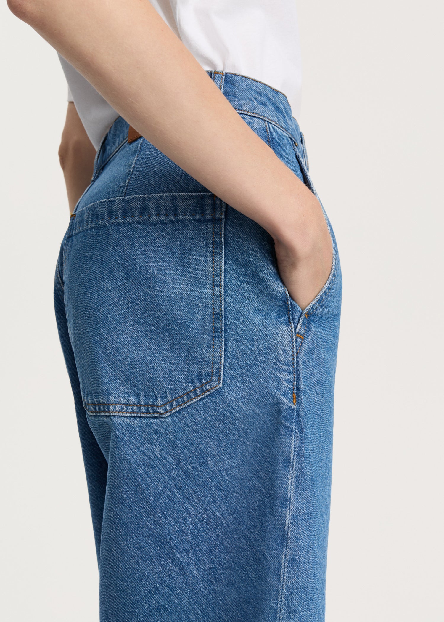Carlo denim shorts | Clear Blue - Image 4