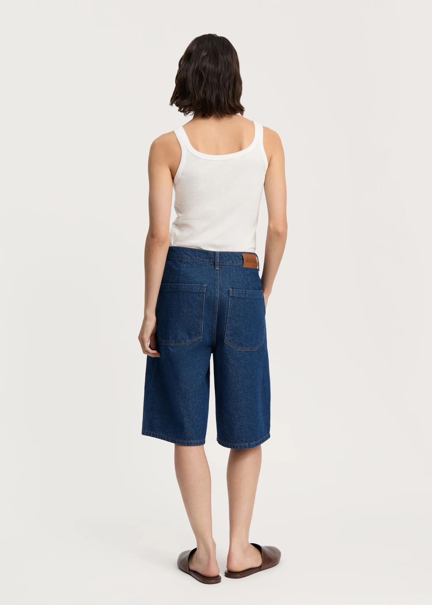 Carlo denim shorts | Mid Blue - Image 3