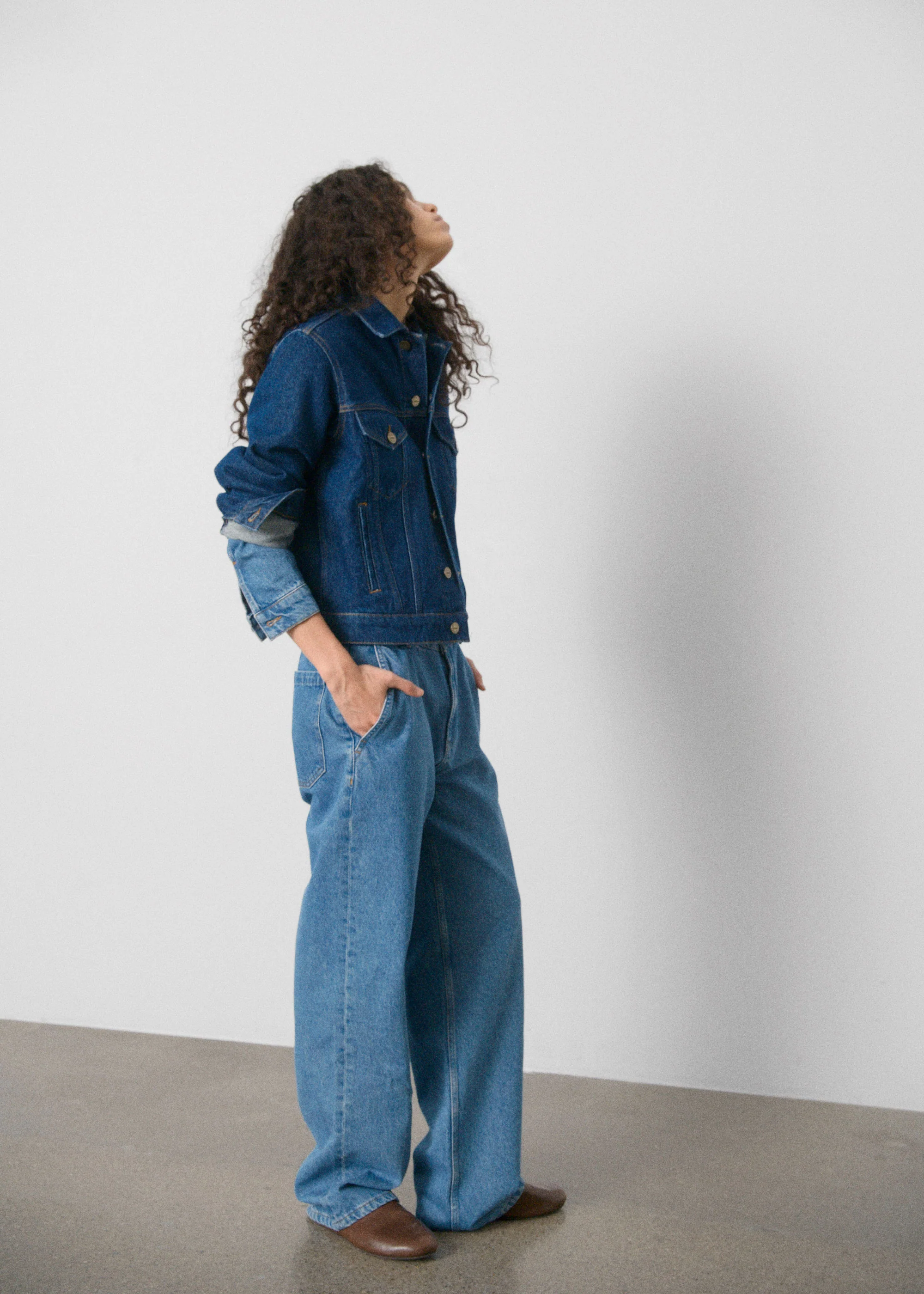 Cleo denim jacket | Mid Blue - Image 7