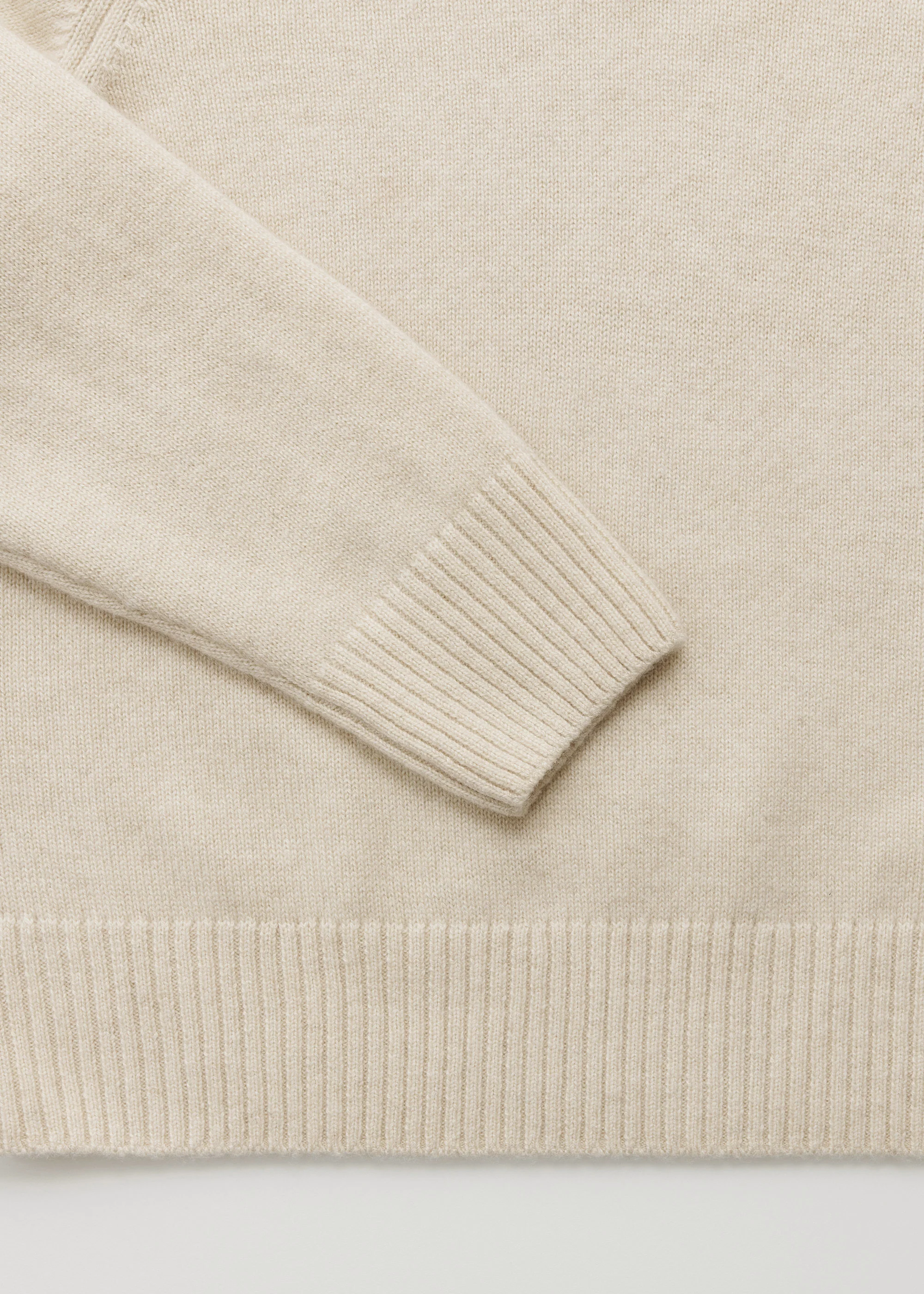 Inga sweater – pure cashmere | Pure Ecru - Image 3