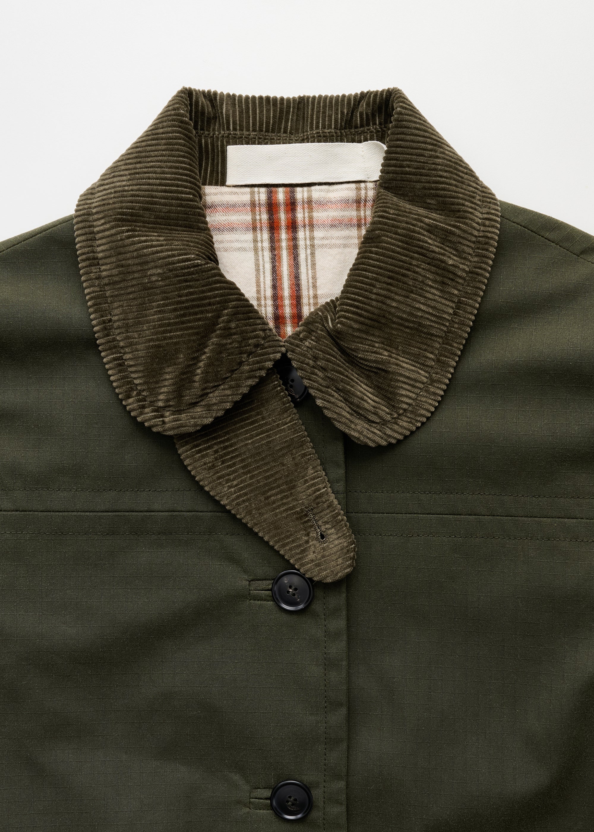 Jamie jacket – ripstop oilskin | Archive Olive - Image 7