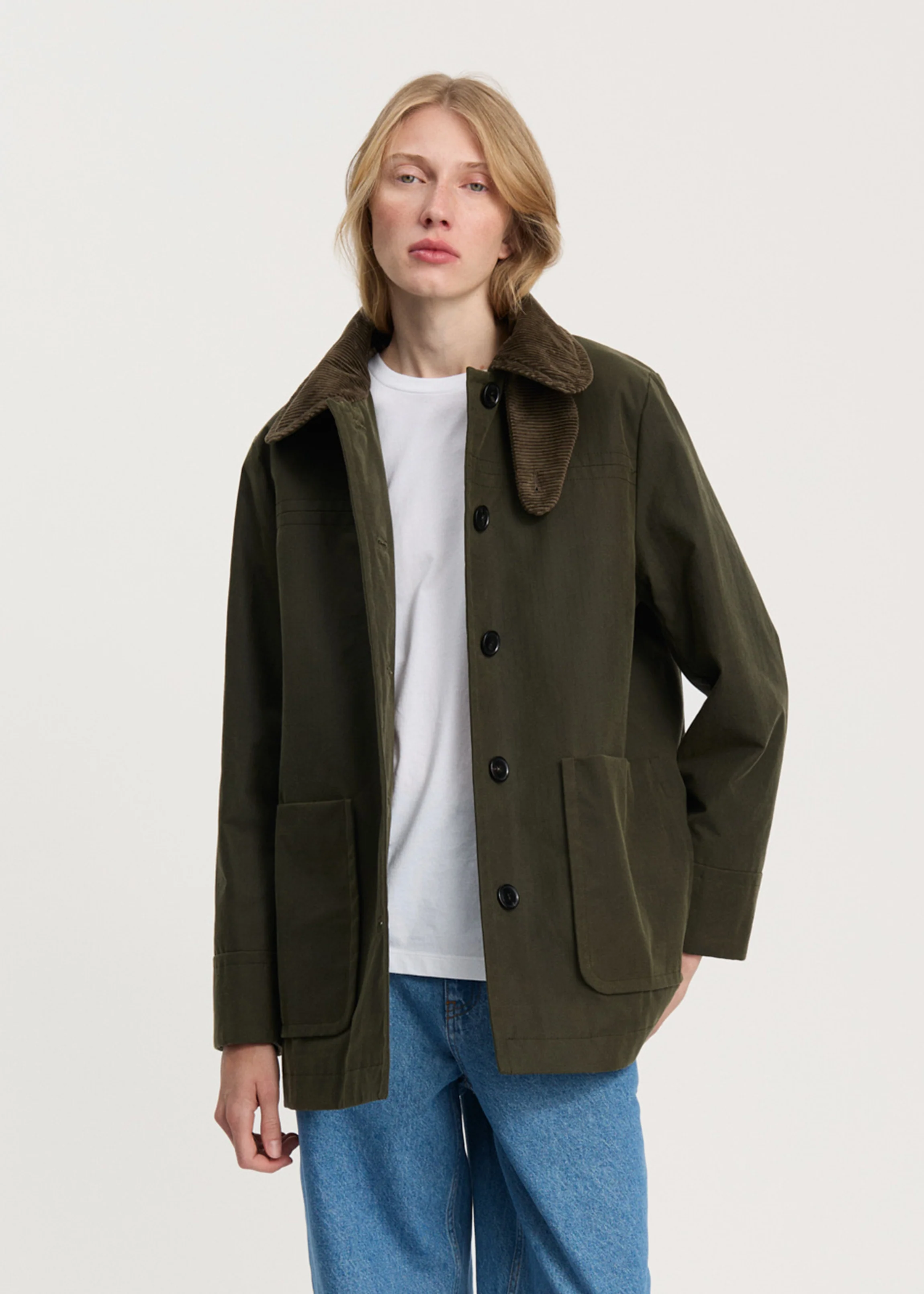 Jamie jacket – ripstop oilskin | Archive Olive - Image 9