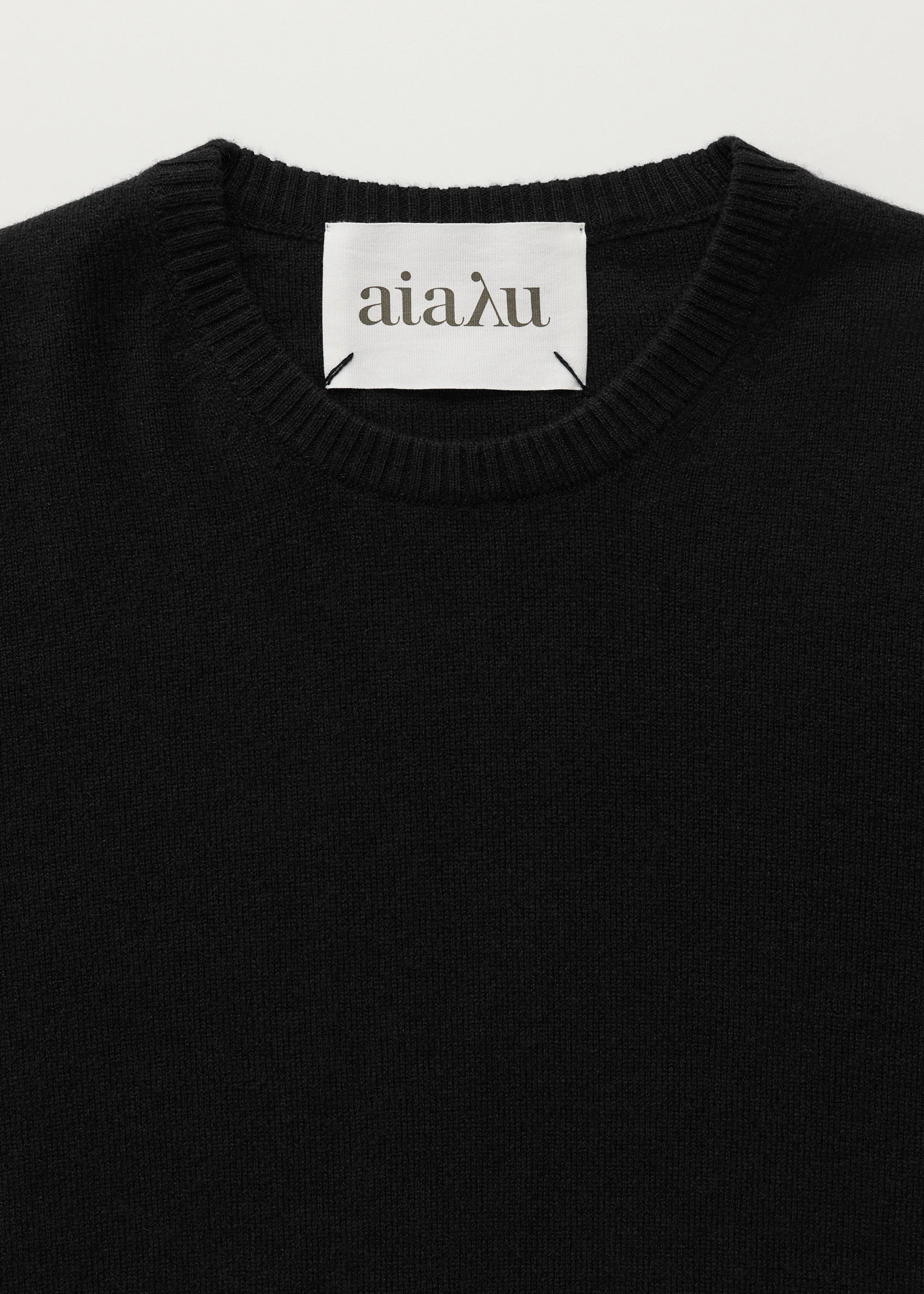 Leonardo sweater – pure cashmere | Black - Image 4
