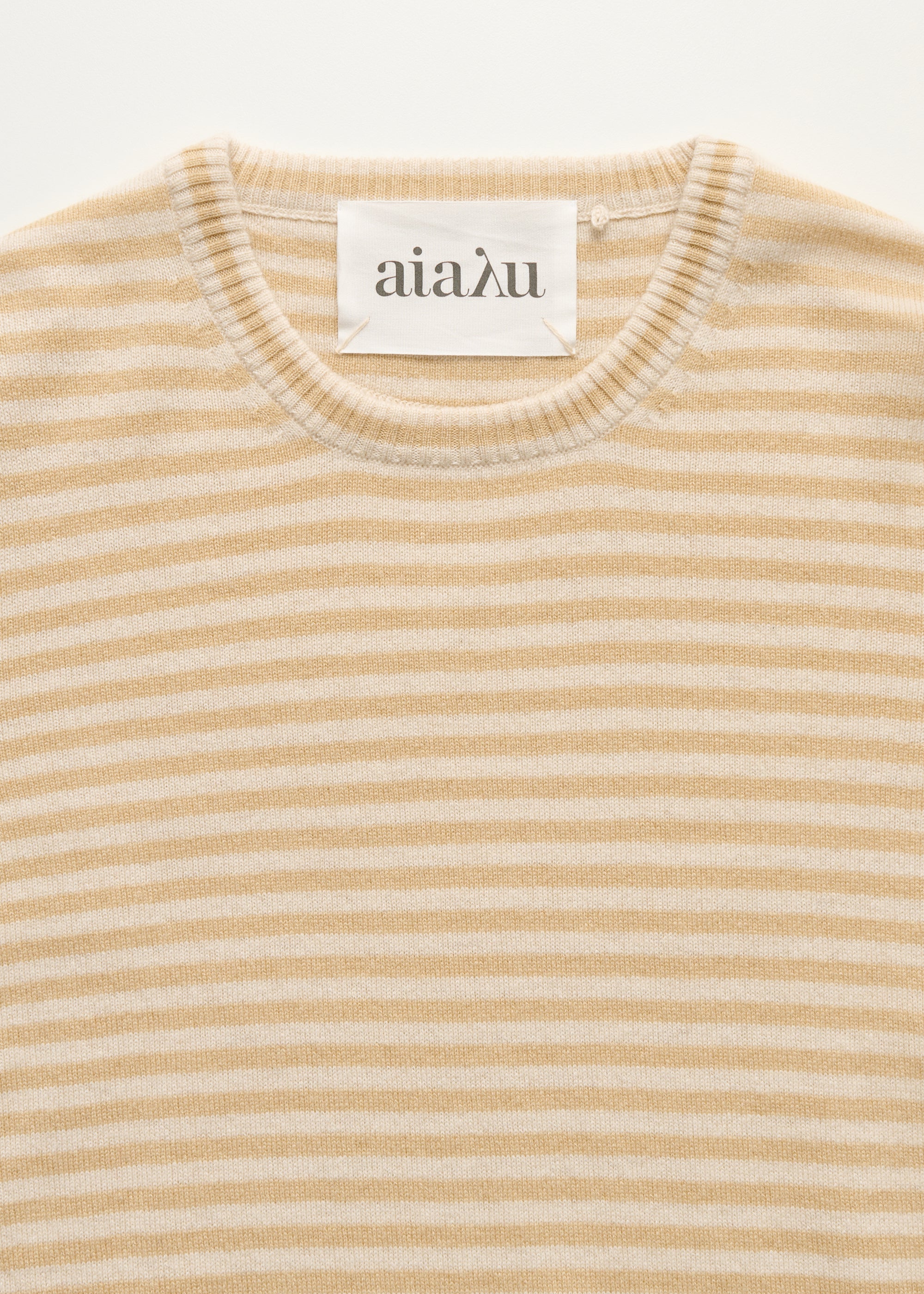 Leonardo sweater – pure cashmere | Mix Corn - Image 4
