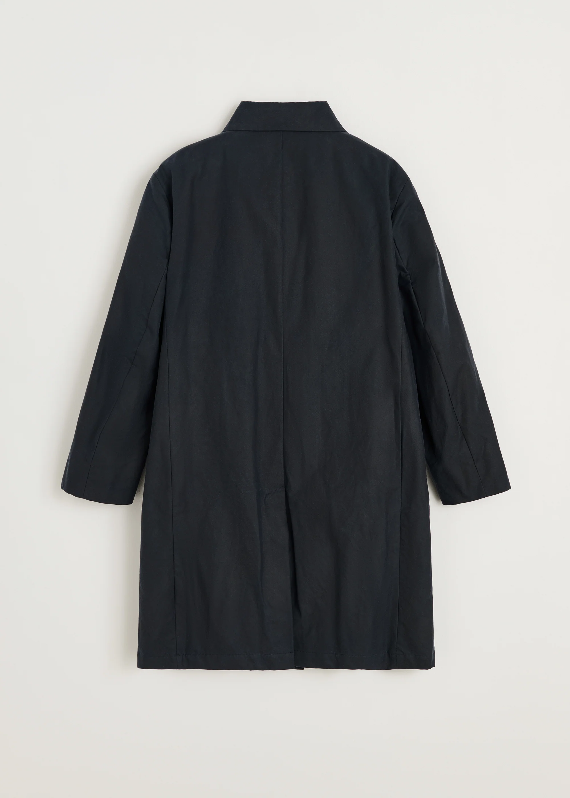 Noor coat – oilskin | Navy - Image 3